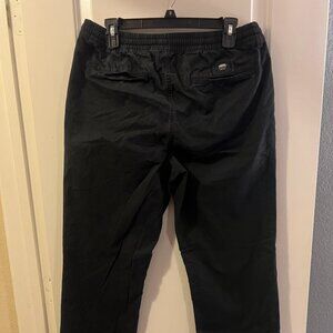 Vans Range Black Relaxed Skater Pants – Medium – Elastic Waist